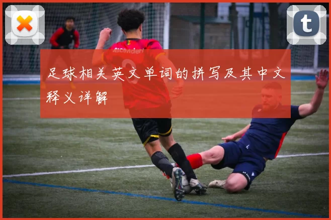 足球相关英文单词的拼写及其中文释义详解